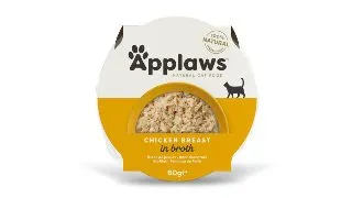 APPLAWS Piept, Pui, bol hrana umeda pisici, (in supa), 60g