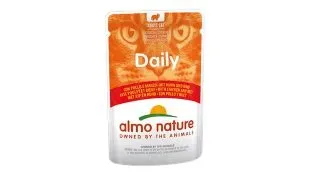 ALMO NATURE Daily Cat, Pui si Vita, plic hrana umeda pisici, (in sos), 70g