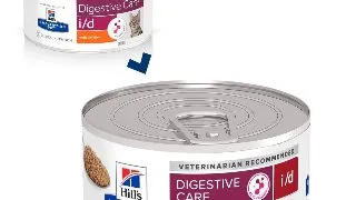 HILL'S Prescription Diet i/d Sensitive Digestive Care, Pui, dieta veterinara pisici, conserva hrana umeda, sistem digestiv, 156g