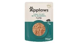 APPLAWS File, Ton si Macrou, plic hrana umeda pisici, (in aspic), 70g