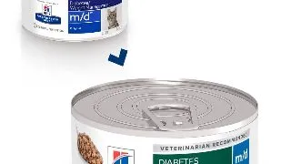 HILL'S Prescription Diet m/d Diabetes Care, Pui, dieta veterinara pisici, conserva hrana umeda, metabolism (obezitate si diabet), (in sos), 156g