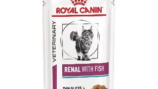 ROYAL CANIN VD Renal, Peste, dieta veterinara, plic hrana umeda pisici, sistem renal, (in sos), bax, 85g x 12buc