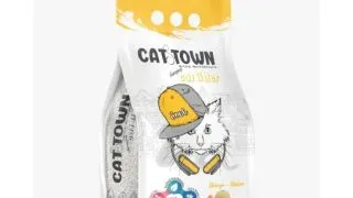 CAT TOWN, Mango, asternut igienic pisici, granule, bentonita, aglomerant, fara praf, 5l