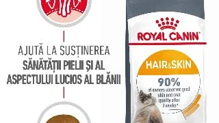 ROYAL CANIN Hair & Skin Care Adult, hrana uscata pisici, piele & blana, 400g