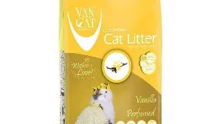 VANCAT, Vanilie, asternut igienic pisici, granule, bentonita, aglomerant, neutralizare mirosuri, 5kg