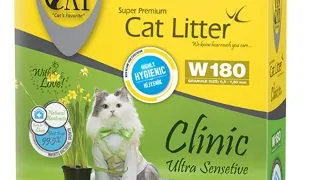 VANCAT Clinic Ultrasensitive, neparfumat, asternut igienic pisici, granule, bentonita, aglomerant, fara praf, 6l