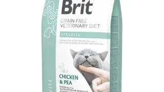BRIT VD Struvite, Pui, dieta veterinara, hrana uscata fara cereale pisici, sistem urinar, 5kg