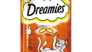 DREAMIES, Pui, punguta recompense pisici, 60g