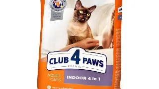 CLUB 4 PAWS Premium Indoor, Pui, hrana uscata pisici, 14kg