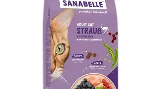 SANABELLE Adult, Strut si Afine, hrana uscata pisici, 400g
