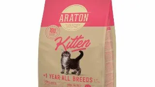 ARATON Kitten, Pui, hrana uscata pisici junior, 15kg