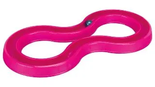 Trixie, Circuit cu soarece, jucarie, pisici, plastic, roz, 65 x 31cm