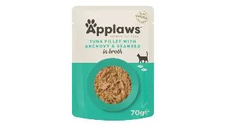 APPLAWS File, Ton si Ansoa, plic hrana umeda pisici, (in supa), 70g