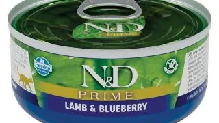 N&D Prime, Miel si afine, conserva hrana umeda fara cereale pisici, (in sos), 70g