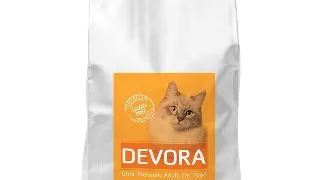 DEVORA Sterilised, Curcan si Peste, hrana uscata fara cereale pisici sterilizate Devora Cat Grain Free Sterilized cu Curcan, Pui si Hering, 400 g