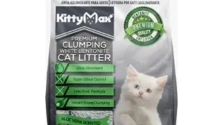 KITTYMAX, Aloe Vera, asternut igienic pisici, granule, bentonita, aglomerant, fara praf, 5l