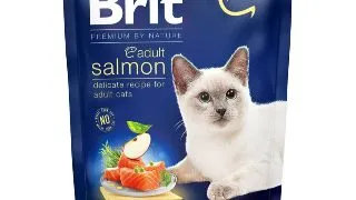 BRIT Premium by Nature, Somon, hrana uscata pisici, 800g