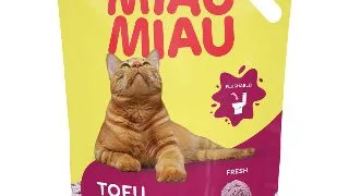 MIAU MIAU Tofu, Fresh, asternut igienic pisici, peleti, tofu, aglomerant, ecologic, biodegradabil, 10l