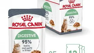 ROYAL CANIN Digest Sensitive Care Adult, hrana umeda pisici, confort digestiv, (in sos), bax, 85g x 12buc