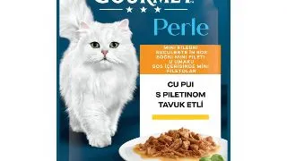GOURMET Perle, Pui, plic hrana umeda pisici, (in sos), 85g