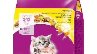 WHISKAS Junior, Pui, hrana uscata pisici junior, 800g