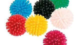 Trixie, minge, jucarie, pisici, cu clopotel, vinil, multicolor, 3cm