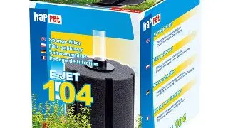 Filtru acvariu de burete cu talpa E-JET 104
