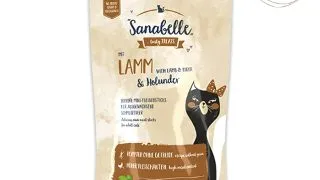 SANABELLE Mini Meat Sticks Lamb & Elderberry, Miel, recompense fara cereale pisici, 55g
