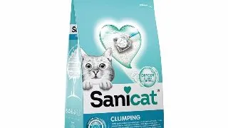 SANICAT Clumping, sapun Marsilia, asternut igienic pisici, granule, bentonita, aglomerant, neutralizare mirosuri, 10l