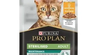 PURINA Pro Plan Sterilised Maintenance , Pui, plic hrana umeda pisici sterilizate, (in sos), 85g