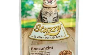 STUZZY Chunks, Vitel, plic hrana umeda pisici, (in sos), 85g