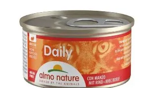 ALMO NATURE Daily Cat, Vita, conserva hrana umeda fara cereale pisici, (in suc propriu), 85g