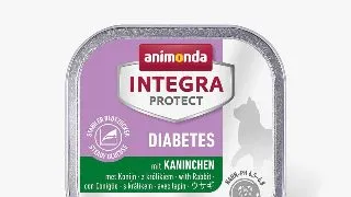 INTEGRA PROTECT Diabetes, Iepure, dieta veterinara, tavita hrana umeda fara cereale pisici, diabet, (in aspic), 100g