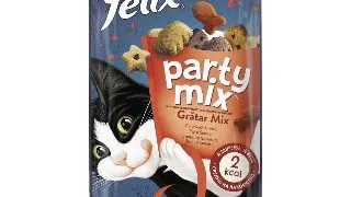 PURINA Felix Party Mix Mixed Grill, recompense pisici, Vita, Pui si Somon, 60g