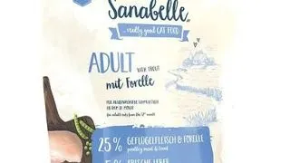 SANABELLE Adult, Pastrav si Afine, hrana uscata pisici Sanabelle Adult cu Pastrav, 400 g