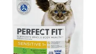 PERFECT FIT Cat Sensitive 1+, Curcan, hrana uscata pisici, sistem digestiv, 1.4kg