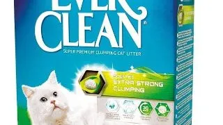 EVER CLEAN Extra Strong, Fresh, asternut igienic pisici, granule, bentonita, aglomerant, neutralizare mirosuri, 10l