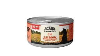 ACANA Premium Pate, Somon si Pui, conserva hrana umeda fara cereale pisici, (pate), 85g