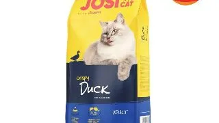 JOSICAT Crispy, Rata, hrana uscata pisici, 18kg
