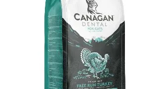 CANAGAN Dental, Curcan, hrana uscata fara cereale pisici junior & adult, sensibilitati dentare, 375g
