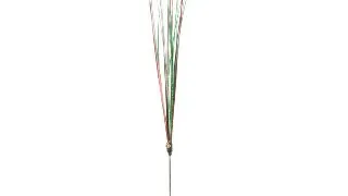 TRIXIE Christmas Clopotel, jucarie undita pisici, cu sunet, plastic, verde si rosu, 31cm