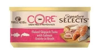 Hrana Umeda Wellness Core Signature Select cu Ton si Somon, in Supa, 79 g