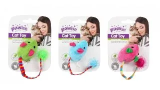 PAWISE Soricel, jucarie de plus pisici, plus, activitati fizice, diverse culori