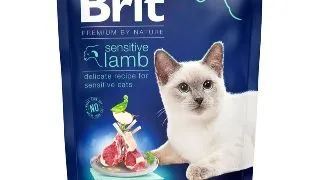 BRIT Premium by Nature Sensitive, Miel, hrana uscata pisici, sensibilitati digestive, 800g
