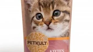 PETKULT Kitten, Curcan, hrana umeda fara cereale pisici junior PETKULT Kitten, Curcan, plic hrana umeda fara cereale pisici junior, 100g