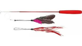 Trixie, jucarie telescop, pisici, multicolor, 48-90cm