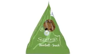 SANABELLE Hairball-Snack, Pasare, recompense pisici, limitarea ghemurilor de blana, 20g