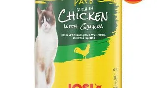 JOSICAT Pate, Pui cu Quinoa, bax conserva hrana umeda pisici, (pate), 400g x 12