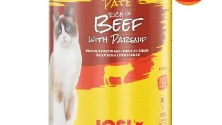 JOSICAT Pate, Vita cu Pastarnac, bax conserva hrana umeda pisici, (pate), 400g x 12