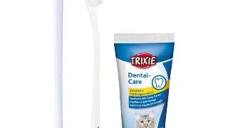 Trixie Set Pasta si Periute Dinti pentru Pisici, 50 g